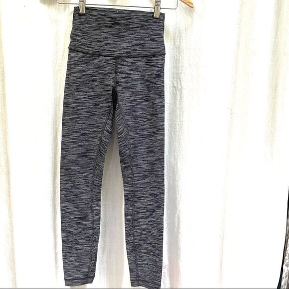 Lululemon High Rise Spacedye camo size 2 - Picture 1 of 13